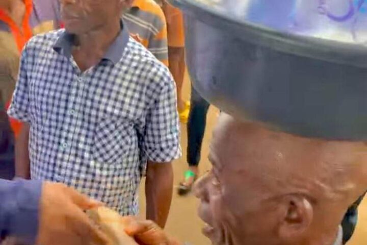 GOD delivers a 60 year old man hurking pure water.